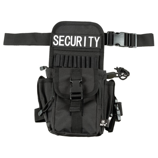 Taška bedrová Security MFH 30704A - čierna