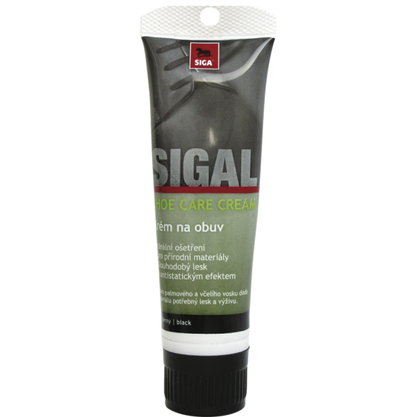 Krém na obuv SIGAL s aplikátorom 50ml - čierny