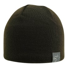 Čiapka pletená UNI FISH & HUNT - khaki tmavozelená