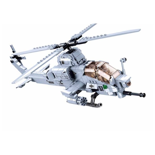 Stavebnica SLUBAN M38-B0838 útočná helikoptéra
