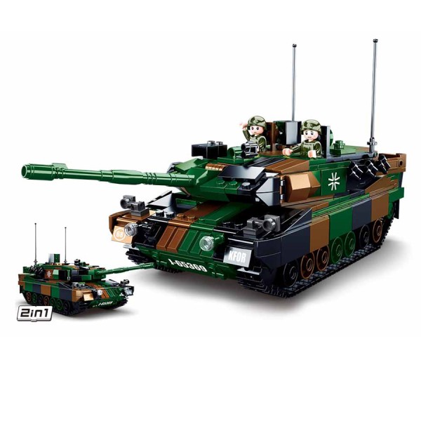 Stavebnica SLUBAN M38-B0839 German Main Battle Tank Leopard 2