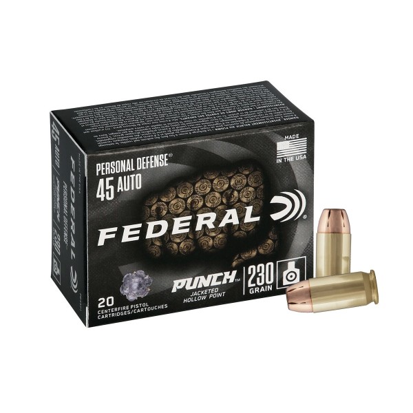 Náboj .45 Auto FEDERAL Premium Personal Defense HST 230gr/14,90g JHP
