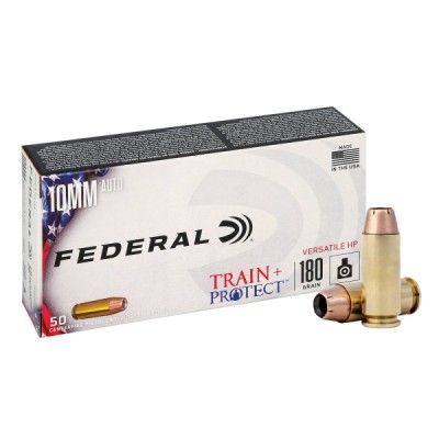 Náboj 10mm Auto FEDERAL  Train + Protect 180gr/11,66g Versatile HP