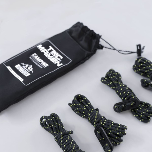 Šnúry s napínačom TAC MAVEN 4ks