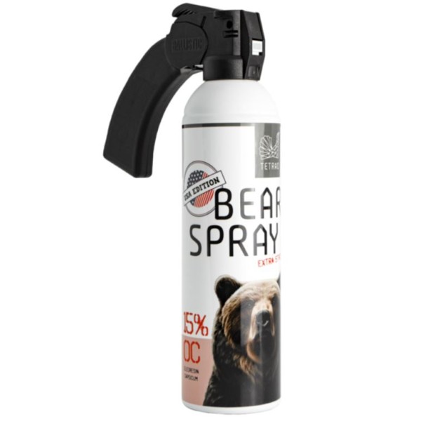Sprej obranný pred medveďom TETRAO Bear Spray USA Edition, bez puzdra - 400ml