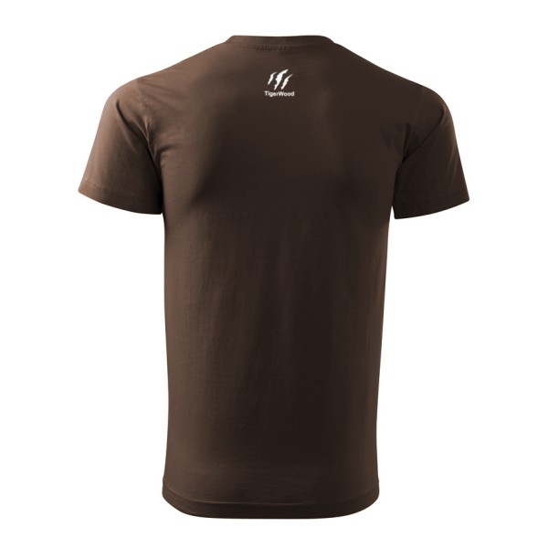 Tričko TIGERWOOD Veterná Ružica - hnedé