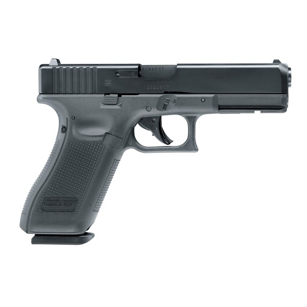 Pištoľ CO2 GLOCK 17 Gen5, kal. 4,5mm BB - čierny