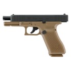 Pištoľ CO2 GLOCK 17 Gen5 BlowBack, kal. 4,5mm BB - coyote