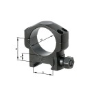 Montážna sada VECTOR OPTICS nízka 22mm