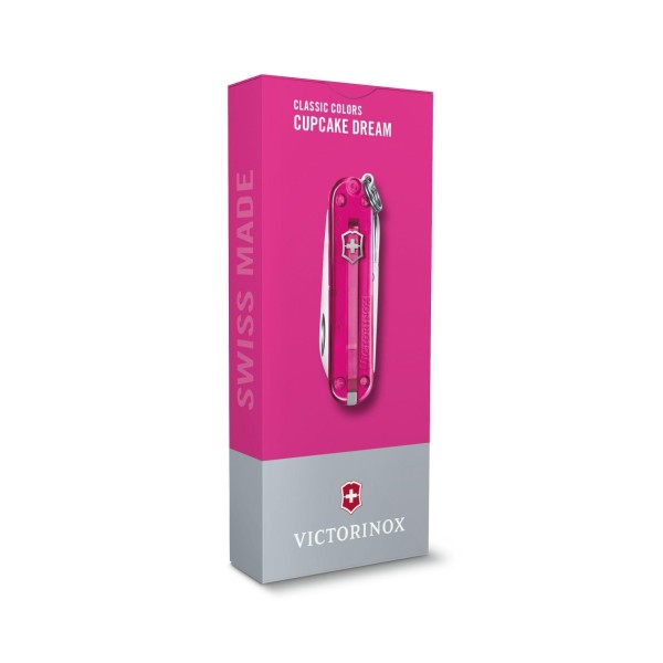 Nôž zatvárací multifunkčný VICTORINOX 0.6223.T5G Classic SD Colors 58mm - Cupcake Dream