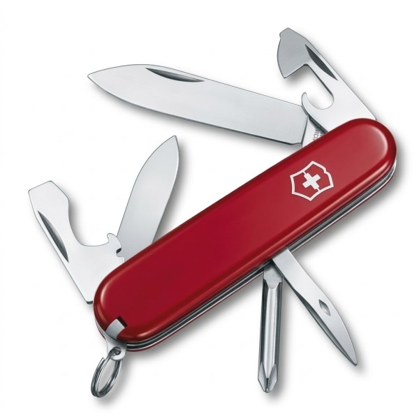 Nôž zatvárací multifunkčný VICTORINOX 0.2503 Recruit, 84 mm - červený