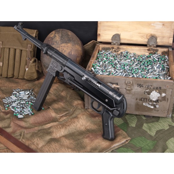 Samopal expanzný a plynový GSG MP40 kal. 9mm P.A.K. - čierny