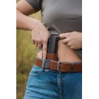 Puzdro opaskové kožené FALCO Multifit IWB/OWB AM02-2215 pravé - hnedé