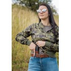 Puzdro opaskové kožené FALCO Multifit IWB/OWB AM02-2215 pravé - hnedé