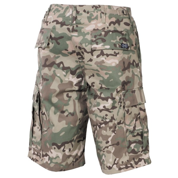 Nohavice krátke MFH BDU short 01503X - operation camo
