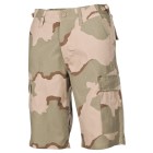 Nohavice krátke MFH BDU short RIP/STOP 01512Z - púšť 3F