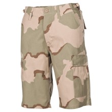 Nohavice krátke MFH BDU short RIP/STOP 01512Z - púšť 3F