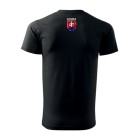 Tričko SLOVAKIA raster - čierne