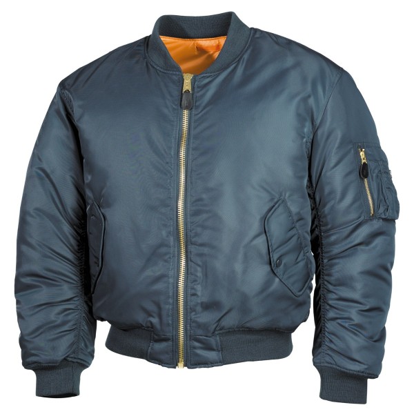 Bunda pilot MA-1 MFH 03552G - navy modrá