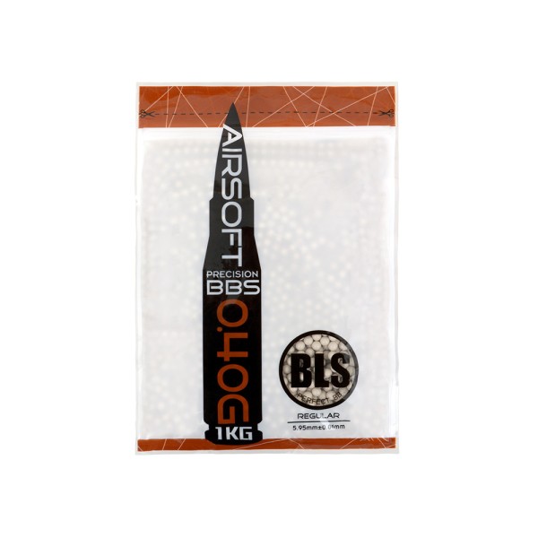 Airsoftové guličky BLS Precision 0,40g/2500ks - biele