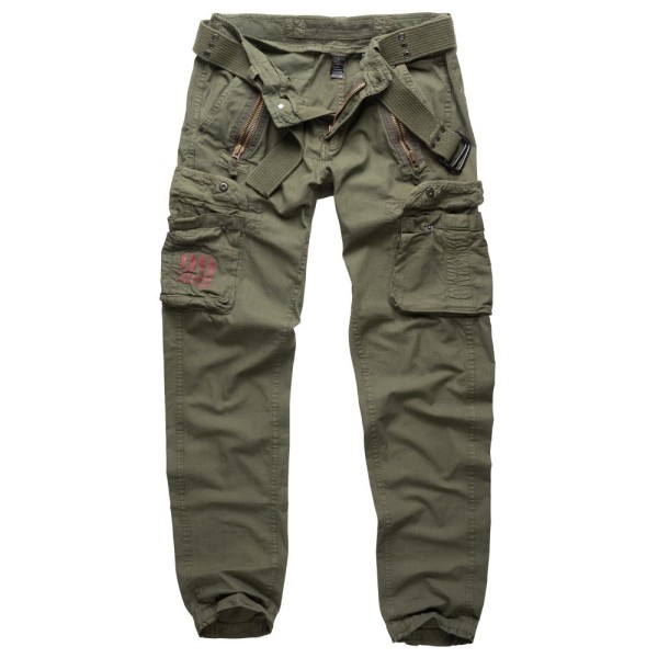 Nohavice SURPLUS Royal Traveler Slimmy - royal green