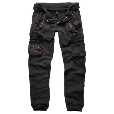 Nohavice SURPLUS Royal Traveler Slimmy - royal black 