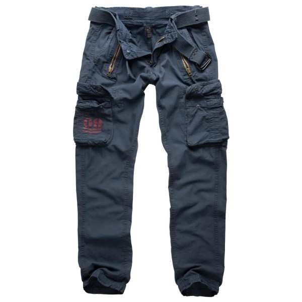 Nohavice SURPLUS Royal Traveler Slimmy - royal blue