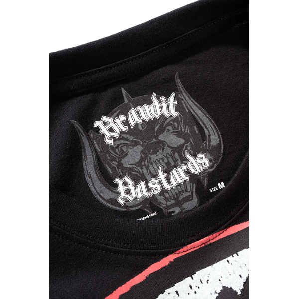 Tričko BRANDIT Motörhead Rock n Röll - čierne
