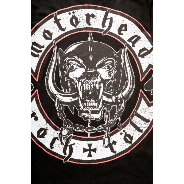 Tričko BRANDIT Motörhead Rock n Röll - čierne