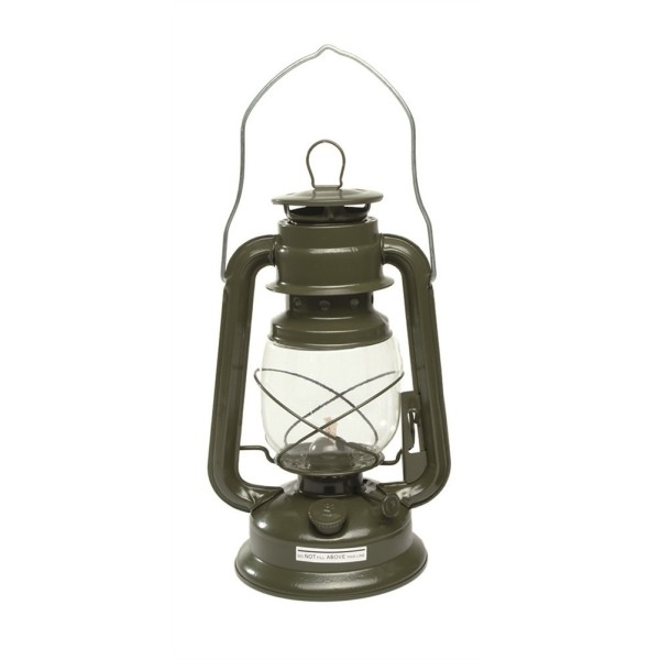 Lampa petrolejová MIL-TEC Kerosene Lantern 23cm - olivová