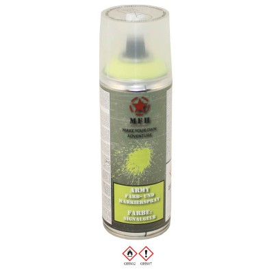 Farba vojenská v spreji ARMY MFH 27375M 400ml - signal yellow