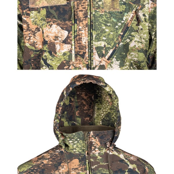 Bunda nepremokavá MIL-TEC SCU 14 Softshell - WASP I Z3A