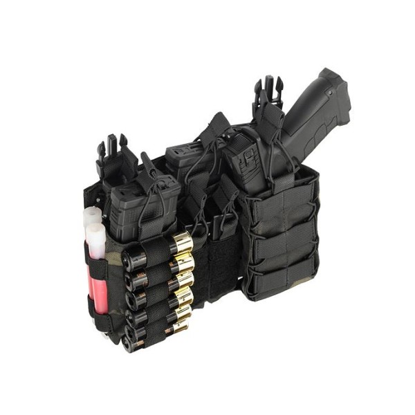 Puzdro multifunkčné 8FIELDS Multi-Mission Front Panel pre systémy Buckle-Up - multicam black
