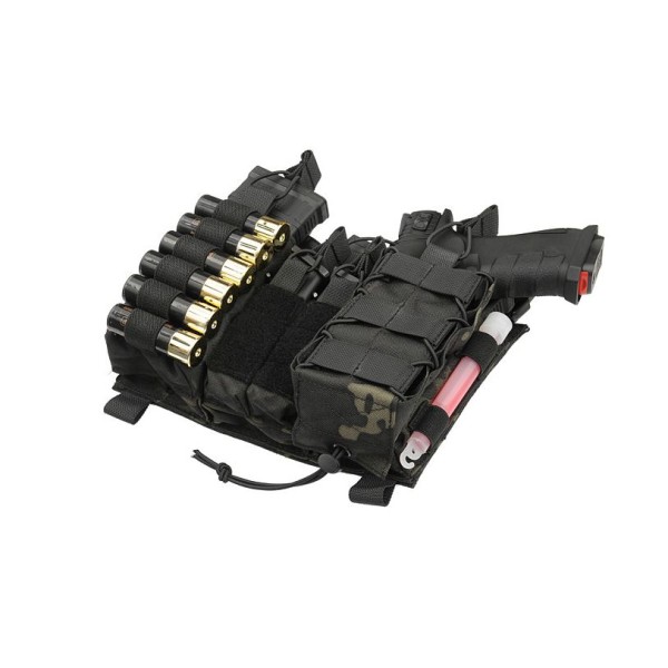 Puzdro multifunkčné 8FIELDS Multi-Mission Front Panel pre systémy Buckle-Up - multicam black
