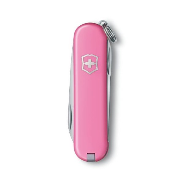Nôž zatvárací multifunkčný VICTORINOX 0.6223.51G Classic SD, 58mm - ružový