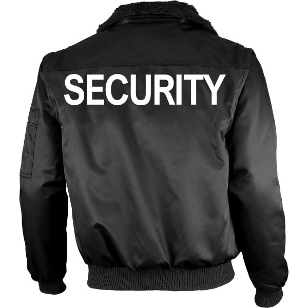 Bunda SECURITY Pilot Qualitex - čierna