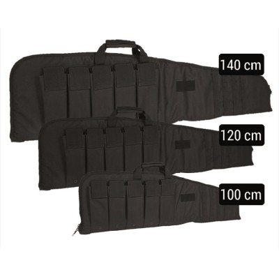 Puzdro prepravné na zbraň MIL-TEC 140cm - čierne