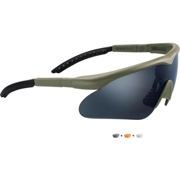 Okuliare strelecké SWISS EYE Raptor, 10163 - zelené