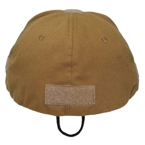 Šiltovka so suchým zipsom MFH 10263R - coyote