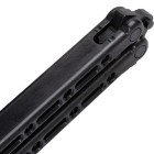 Nôž zatvárací motýlik plastový COLD STEEL FGX Balisong - čierny