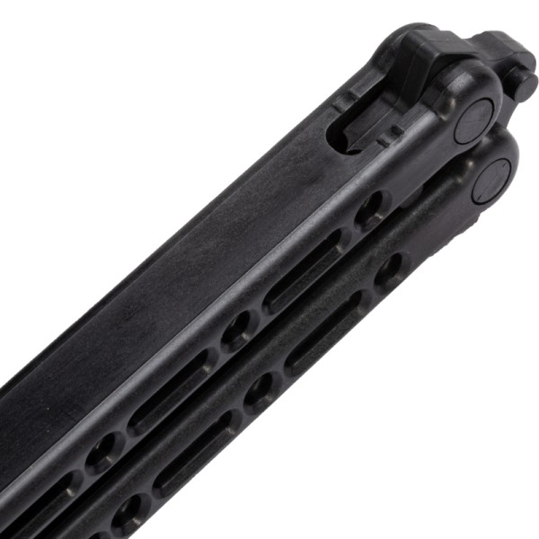 Nôž zatvárací motýlik plastový COLD STEEL FGX Balisong - čierny