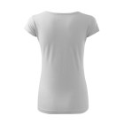 Tričko dámske MALFINI Pure 150g/m2 - biele