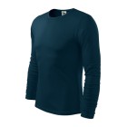 Tričko s dlhým rukávom MALFINI Fit-T Long 160g - navy modré