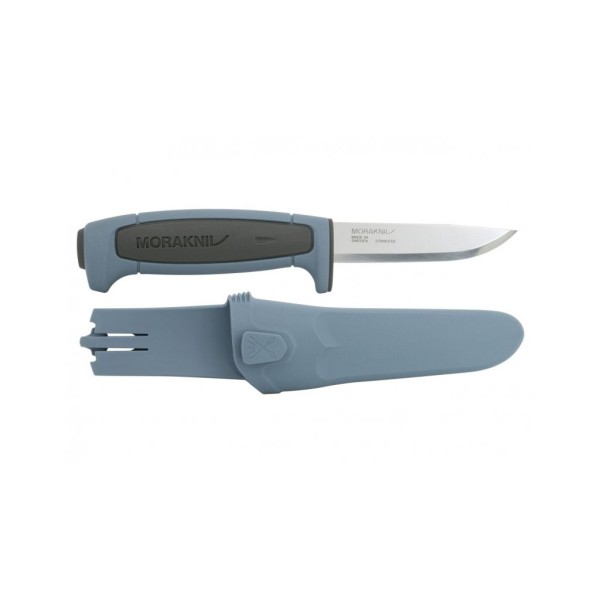 Nôž outdoorový s pevnou čepeľou MORAKNIV Basic 546 Stainelss Steel - šedý