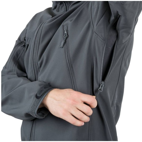 Bunda nepremokavá HELIKON-TEX Gunfighter - čierna