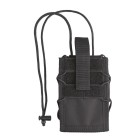 Puzdro na mobilný telefón MIL-TEC Mobile Phone Pouch MOLLE - čierne