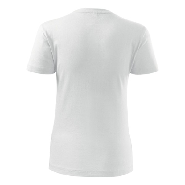 Tričko dámske MALFINI Basic 160g/m2 - biele