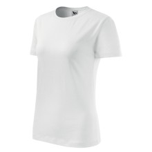 Tričko dámske MALFINI Basic 160g/m2 - biele