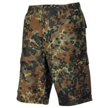 Nohavice krátke MFH BDU short 01502V - BW fleck