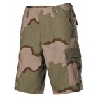 Nohavice krátke MFH BDU short 01502Z - púšť 3F